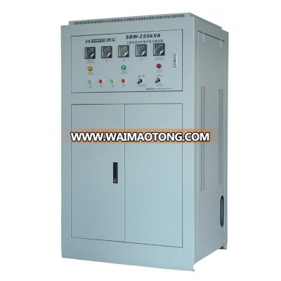 Three-Phase Full-Automatic Compensated Voltage Stabilizer (Big Power) 250k